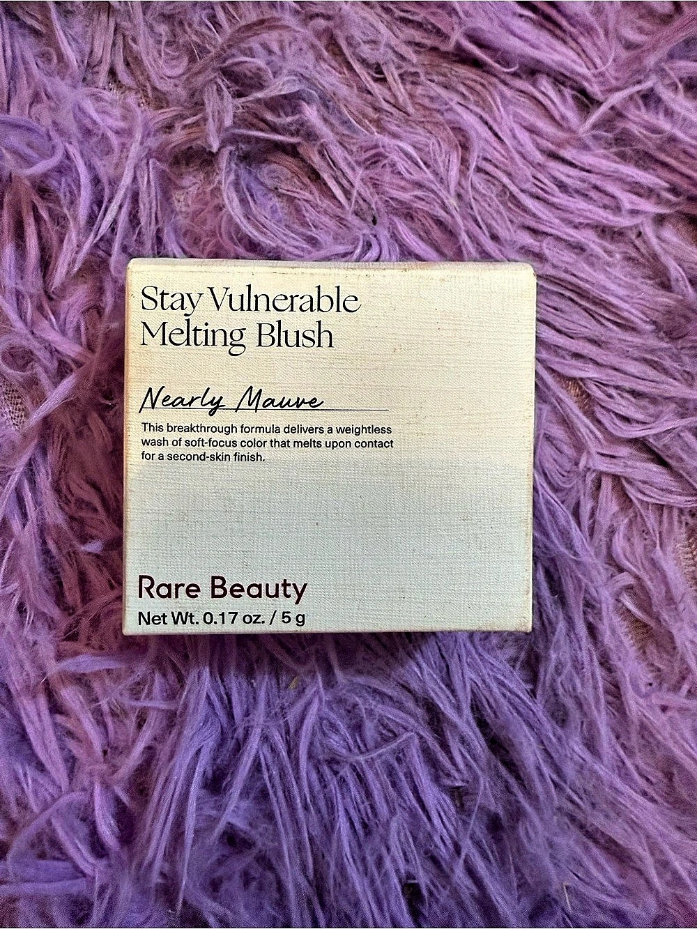 Rare Beauty Stay Vulnerable Melting Blush Powder Pink Blush NWT
